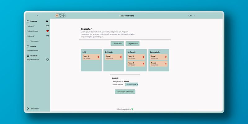 Task Flow Board Vue Demo image Task Flow Board Vue project demo